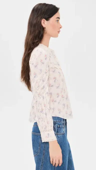 LoveShackFancy iah Top Antique Vanilla | Thumbnail 4 LoveShackFancy iah Top Antique Vanilla | Thumbnail 4