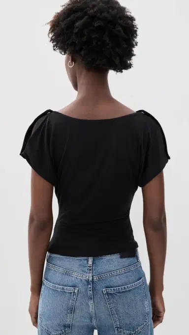 With Jean ienna Top Black | Thumbnail 3 With Jean ienna Top Black | Thumbnail 3