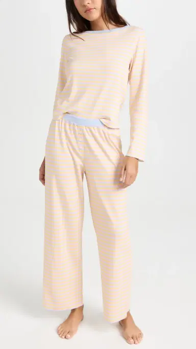 Cozyland by Morgan Lane Ellie Pajama Set Rainbow Dream S | Thumbnail 2 Cozyland by Morgan Lane Ellie Pajama Set Rainbow Dream S | Thumbnail 2