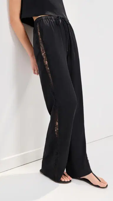 LE BOP auren Satin Pants Black | Thumbnail 3 LE BOP auren Satin Pants Black | Thumbnail 3