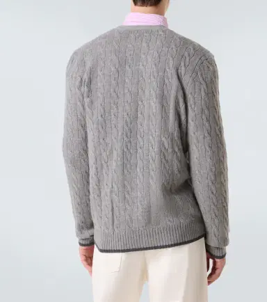 Polo Ralph Lauren Cable-knit cashmere cardigan | Thumbnail 3 Polo Ralph Lauren Cable-knit cashmere cardigan | Thumbnail 3