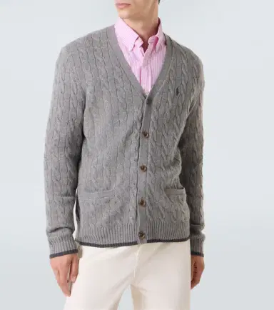 Polo Ralph Lauren Cable-knit cashmere cardigan | Thumbnail 4 Polo Ralph Lauren Cable-knit cashmere cardigan | Thumbnail 4