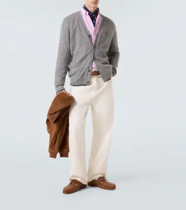 Polo Ralph Lauren Cable-knit cashmere cardigan | Thumbnail 5 Polo Ralph Lauren Cable-knit cashmere cardigan | Thumbnail 5