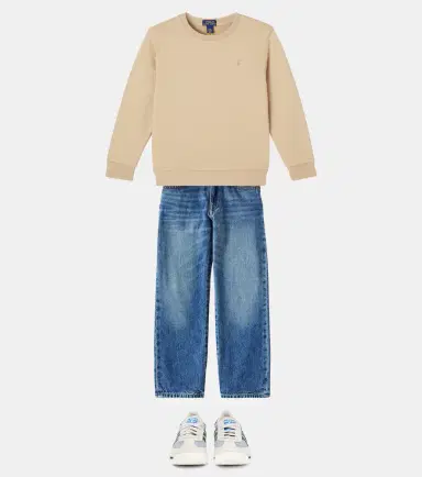 POLO RALPH LAUREN KIDS Logo cotton-blend sweatshirt | Thumbnail 4 POLO RALPH LAUREN KIDS Logo cotton-blend sweatshirt | Thumbnail 4
