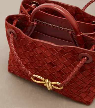 Bottega Veneta Andiamo Small suede top-handle bag | Thumbnail 2 Bottega Veneta Andiamo Small suede top-handle bag | Thumbnail 2