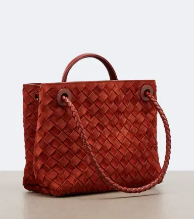 Bottega Veneta Andiamo Small suede top-handle bag | Thumbnail 3 Bottega Veneta Andiamo Small suede top-handle bag | Thumbnail 3