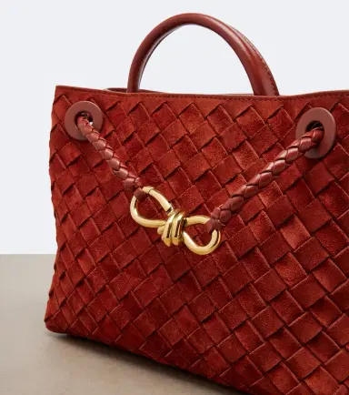 Bottega Veneta Andiamo Small suede top-handle bag | Thumbnail 4 Bottega Veneta Andiamo Small suede top-handle bag | Thumbnail 4