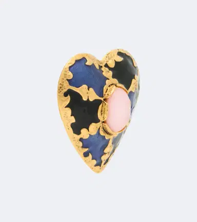 Saint Laurent Embellished clip-on earrings | Thumbnail 4 Saint Laurent Embellished clip-on earrings | Thumbnail 4