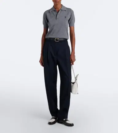 AMI PARIS Ami de Coeur wool polo shirt | Thumbnail 4 AMI PARIS Ami de Coeur wool polo shirt | Thumbnail 4