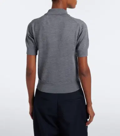 AMI PARIS Ami de Coeur wool polo shirt | Thumbnail 5 AMI PARIS Ami de Coeur wool polo shirt | Thumbnail 5