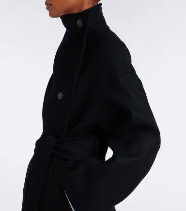 Joseph Fiore wool-blend wrap coat | Thumbnail 3 Joseph Fiore wool-blend wrap coat | Thumbnail 3