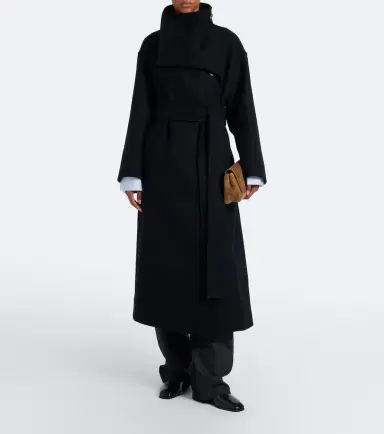 Joseph Fiore wool-blend wrap coat | Thumbnail 7 Joseph Fiore wool-blend wrap coat | Thumbnail 7