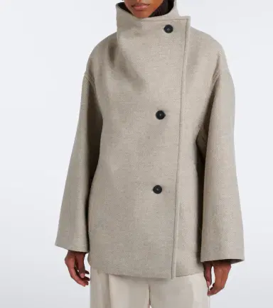 Joseph Isaia wool-blend peacoat | Thumbnail 4 Joseph Isaia wool-blend peacoat | Thumbnail 4