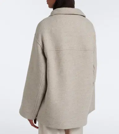 Joseph Isaia wool-blend peacoat | Thumbnail 5 Joseph Isaia wool-blend peacoat | Thumbnail 5
