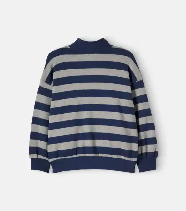 Cozmo Alexis striped cotton-blend sweater | Thumbnail 2 Cozmo Alexis striped cotton-blend sweater | Thumbnail 2