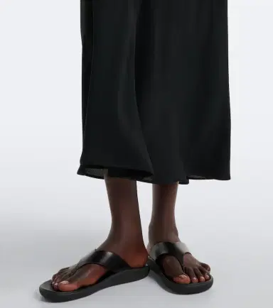 The Row Bakura silk crêpe de chine midi skirt | Thumbnail 3 The Row Bakura silk crêpe de chine midi skirt | Thumbnail 3