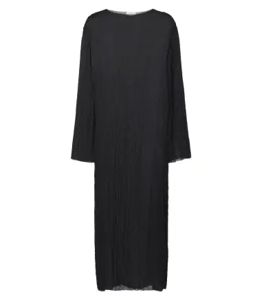 The Row Joma pleated silk midi dress | Thumbnail 1 The Row Joma pleated silk midi dress | Thumbnail 1