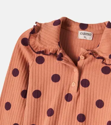 Cozmo Cala polka-dot cotton top | Thumbnail 3 Cozmo Cala polka-dot cotton top | Thumbnail 3