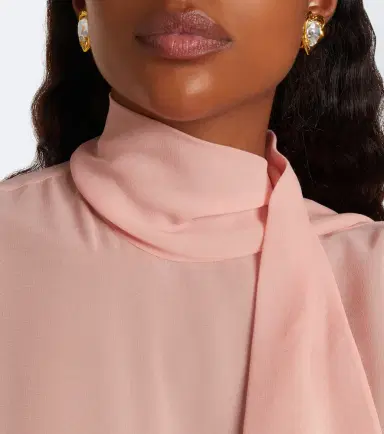Oscar de la Renta Heart crystal-embellished clip-on earrings | Thumbnail 5 Oscar de la Renta Heart crystal-embellished clip-on earrings | Thumbnail 5