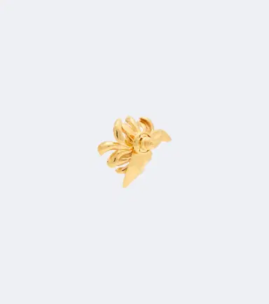 Oscar de la Renta Chrysanthemum faux-pearl stud earrings | Thumbnail 3 Oscar de la Renta Chrysanthemum faux-pearl stud earrings | Thumbnail 3