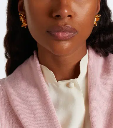 Oscar de la Renta Chrysanthemum faux-pearl stud earrings | Thumbnail 6 Oscar de la Renta Chrysanthemum faux-pearl stud earrings | Thumbnail 6