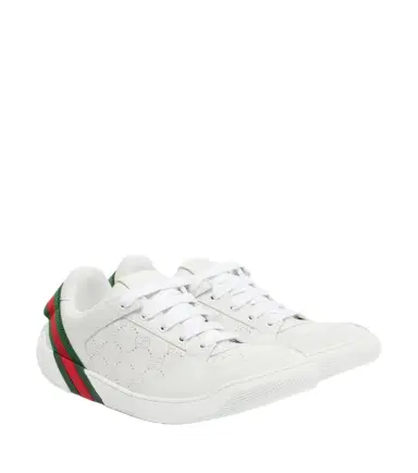 Gucci Screener GG leather sneakers | Thumbnail 1 Gucci Screener GG leather sneakers | Thumbnail 1