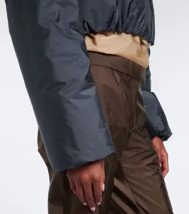 Miu Miu Cropped shearling-lined blouson jacket | Thumbnail 5 Miu Miu Cropped shearling-lined blouson jacket | Thumbnail 5