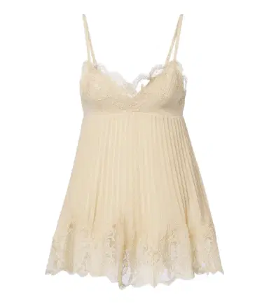 Zimmermann Lace-trimmed chiffon camisole | Thumbnail 1 Zimmermann Lace-trimmed chiffon camisole | Thumbnail 1
