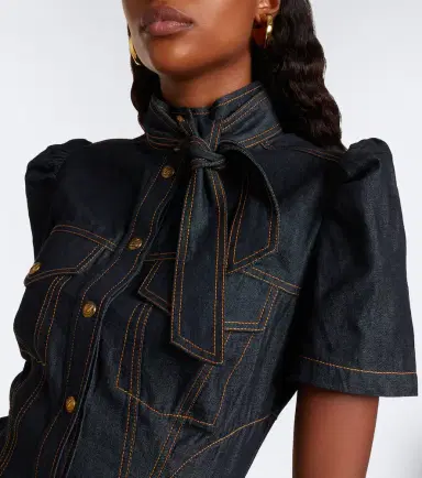 Zimmermann Denim shirtdress | Thumbnail 2 Zimmermann Denim shirtdress | Thumbnail 2