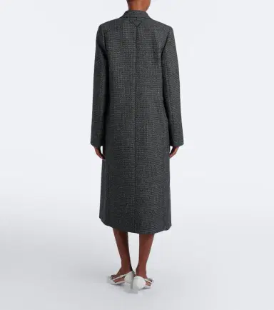 Prada Checked virgin wool coat | Thumbnail 5 Prada Checked virgin wool coat | Thumbnail 5