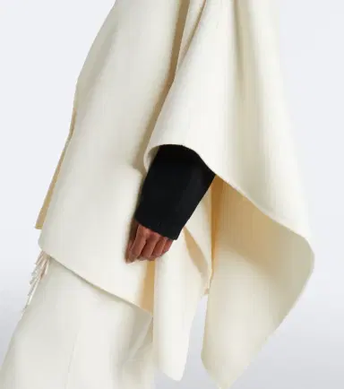 RÓHE Róhe Wool and cashmere poncho | Thumbnail 3 RÓHE Róhe Wool and cashmere poncho | Thumbnail 3