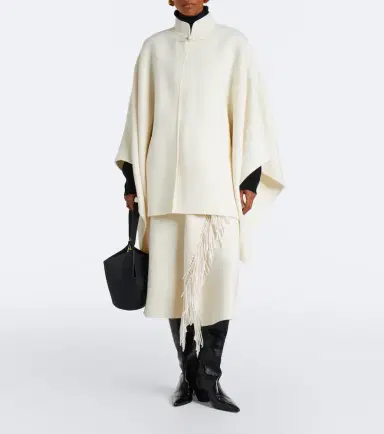 RÓHE Róhe Wool and cashmere poncho | Thumbnail 5 RÓHE Róhe Wool and cashmere poncho | Thumbnail 5
