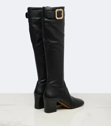 Miu Miu Leather knee-high boots | Thumbnail 3 Miu Miu Leather knee-high boots | Thumbnail 3