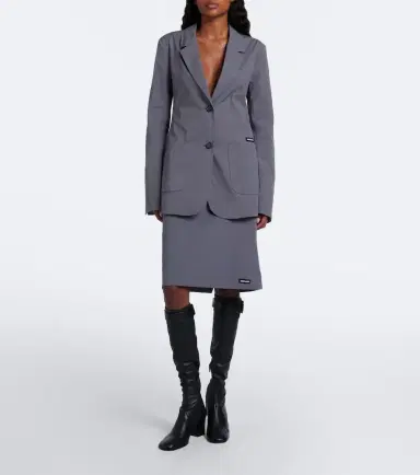 Miu Miu Leather knee-high boots | Thumbnail 5 Miu Miu Leather knee-high boots | Thumbnail 5