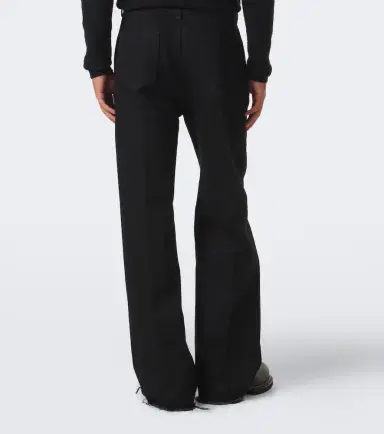 Rick Owens Geth distressed wide-leg jeans | Thumbnail 5 Rick Owens Geth distressed wide-leg jeans | Thumbnail 5