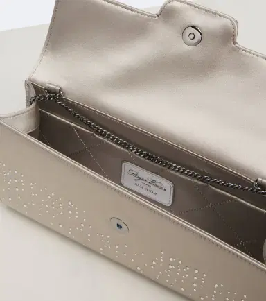 Roger Vivier Efflorescence embellished satin clutch | Thumbnail 2 Roger Vivier Efflorescence embellished satin clutch | Thumbnail 2