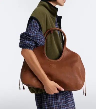 Miu Miu Ivy leather tote bag | Thumbnail 7 Miu Miu Ivy leather tote bag | Thumbnail 7