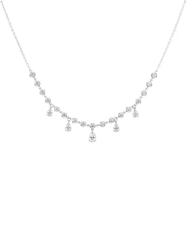 Wish Fine Jewelry 0.95ct Diamond 14K Gold Station Necklace | Thumbnail 1 Wish Fine Jewelry 0.95ct Diamond 14K Gold Station Necklace | Thumbnail 1