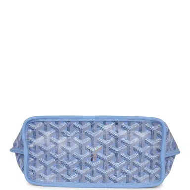 goyard Goyard Goyardine Canvas Iris Anjou Mini Bag Palladium Hardware | Thumbnail 6 goyard Goyard Goyardine Canvas Iris Anjou Mini Bag Palladium Hardware | Thumbnail 6