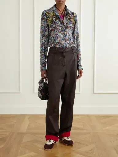 Dries Van Noten High-waist Wide-leg Jeans | Thumbnail 2 Dries Van Noten High-waist Wide-leg Jeans | Thumbnail 2