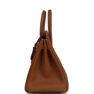 HERMÈS Hermes Birkin 25 Gold Togo Gold Hardware | Thumbnail 3 HERMÈS Hermes Birkin 25 Gold Togo Gold Hardware | Thumbnail 3