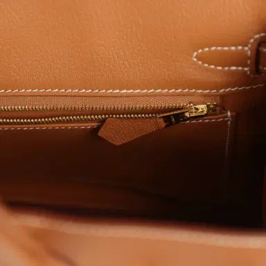 HERMÈS Hermes Birkin 25 Gold Togo Gold Hardware | Thumbnail 8 HERMÈS Hermes Birkin 25 Gold Togo Gold Hardware | Thumbnail 8