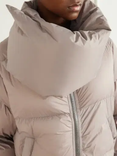 Rick Owens Tower Cropped Shell Down Jacket | Thumbnail 4 Rick Owens Tower Cropped Shell Down Jacket | Thumbnail 4