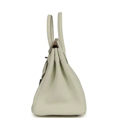 HERMÈS Hermes Birkin 25 Mushroom Togo Palladium Hardware | Thumbnail 3 HERMÈS Hermes Birkin 25 Mushroom Togo Palladium Hardware | Thumbnail 3