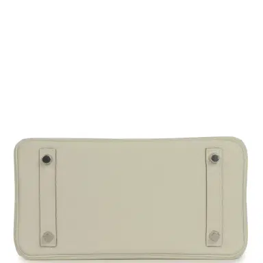 HERMÈS Hermes Birkin 25 Mushroom Togo Palladium Hardware | Thumbnail 6 HERMÈS Hermes Birkin 25 Mushroom Togo Palladium Hardware | Thumbnail 6