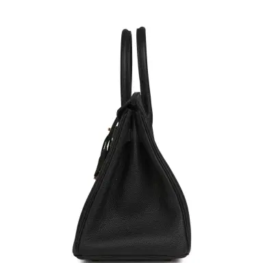 HERMÈS Hermes Birkin 30 Black Togo Gold Hardware | Thumbnail 3 HERMÈS Hermes Birkin 30 Black Togo Gold Hardware | Thumbnail 3