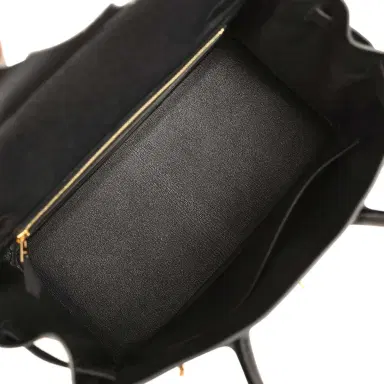 HERMÈS Hermes Birkin 30 Black Togo Gold Hardware | Thumbnail 9 HERMÈS Hermes Birkin 30 Black Togo Gold Hardware | Thumbnail 9
