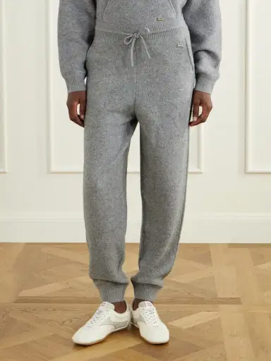 Victoria Beckham Wool And Cashmere-blend Track Pants | Thumbnail 3 Victoria Beckham Wool And Cashmere-blend Track Pants | Thumbnail 3