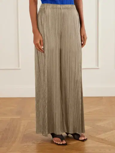 Pleats Please Issey Miyake July Bouquet Plissé Wide-leg Pants | Thumbnail 3 Pleats Please Issey Miyake July Bouquet Plissé Wide-leg Pants | Thumbnail 3