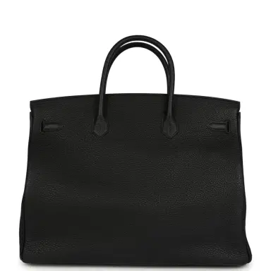 HERMÈS Hermes Birkin 40 Black Togo Gold Hardware | Thumbnail 4 HERMÈS Hermes Birkin 40 Black Togo Gold Hardware | Thumbnail 4